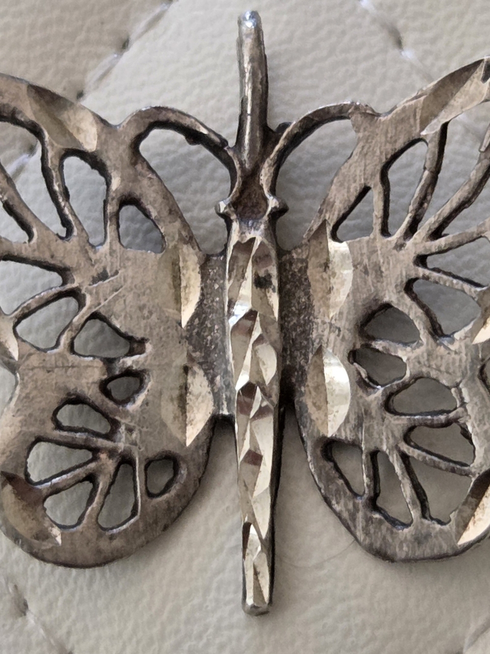 Sterling Silver Butterfly Pendant